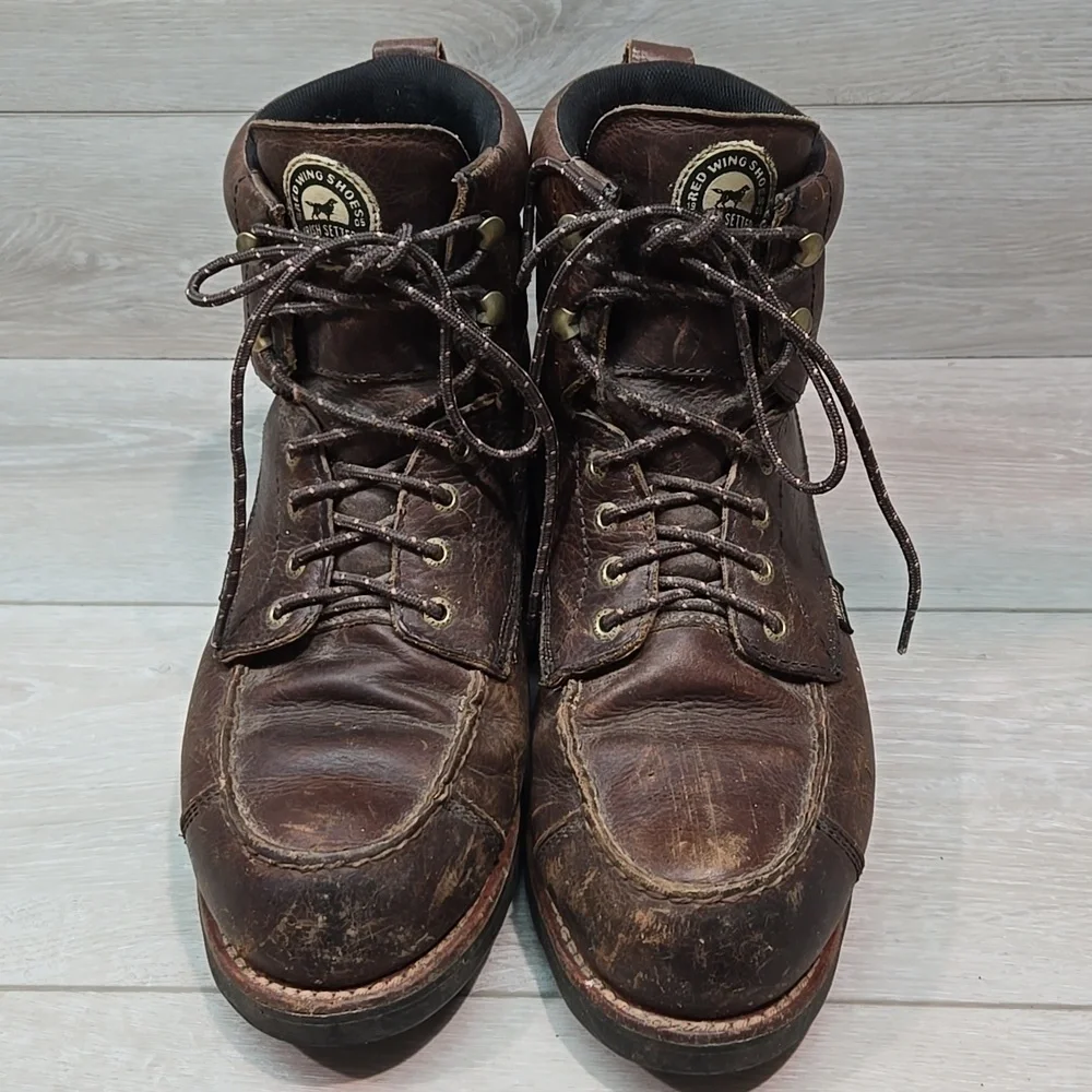 Red Wing Shoes Hunt 807Irish Setter Ultra Dry Waterproof Men Leather Boots 12D
